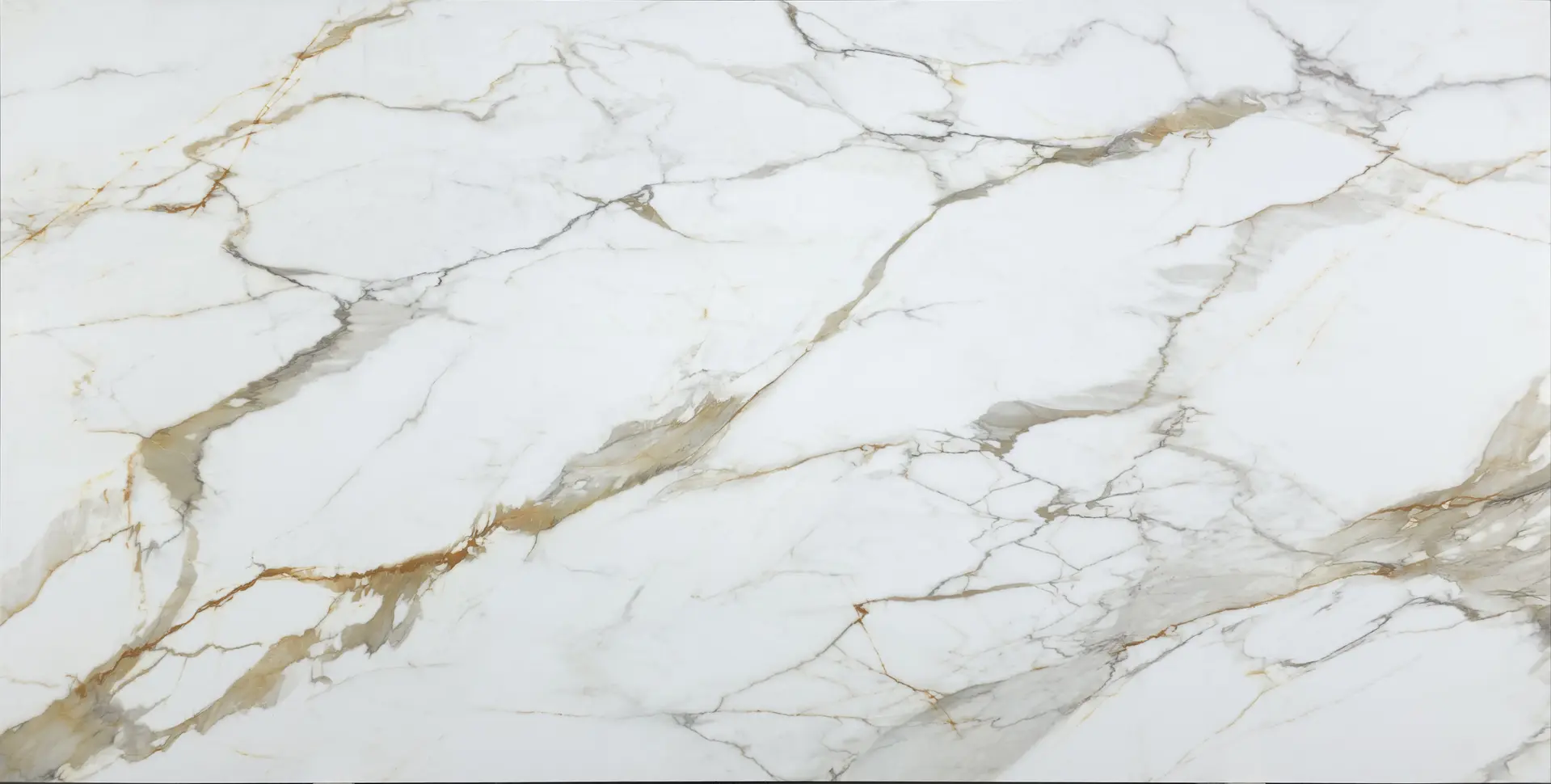 Calacatta Oro Extra slab by Lucent Quartz