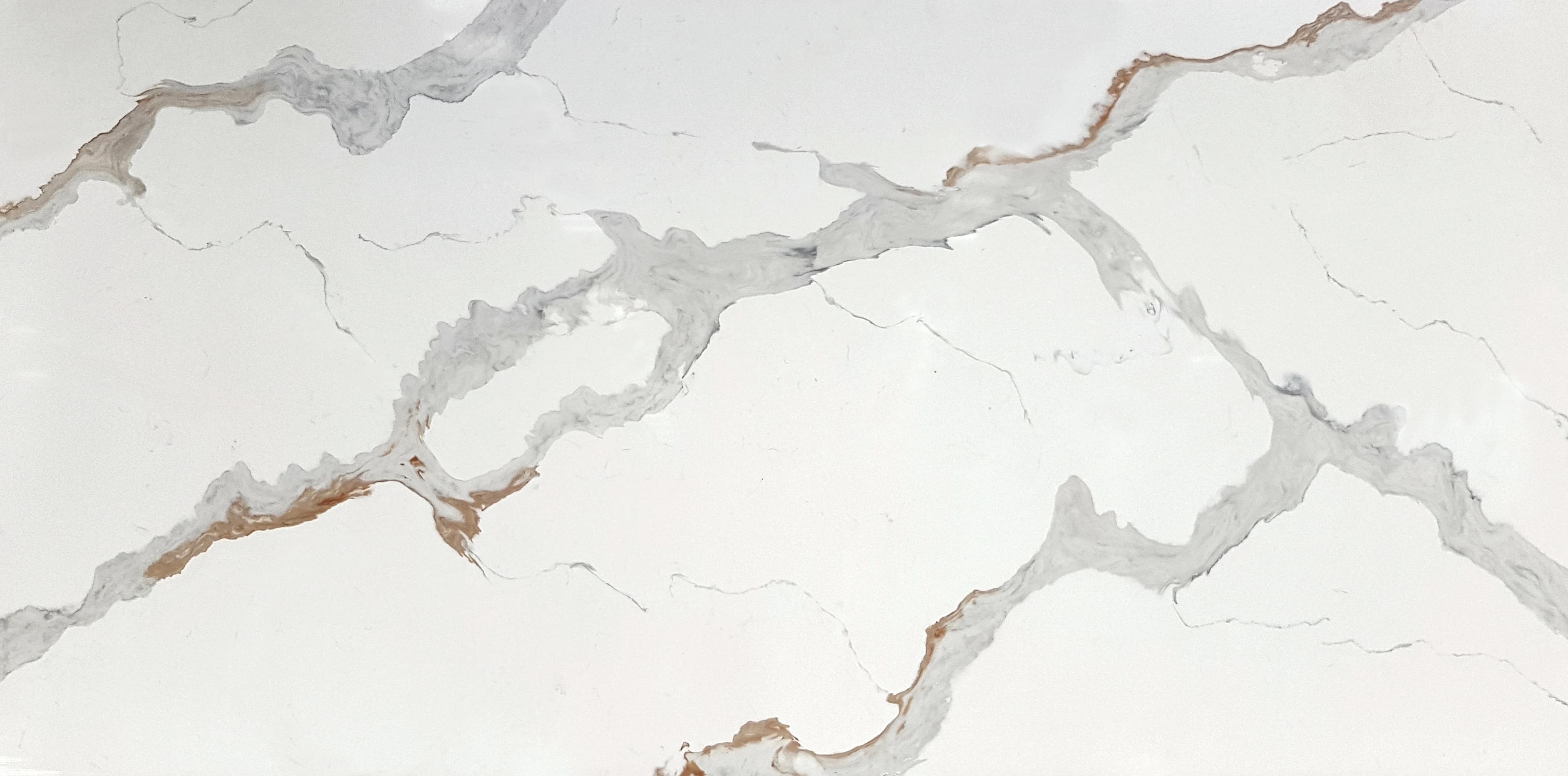 Statuario Oro slab by Lucent Quartz