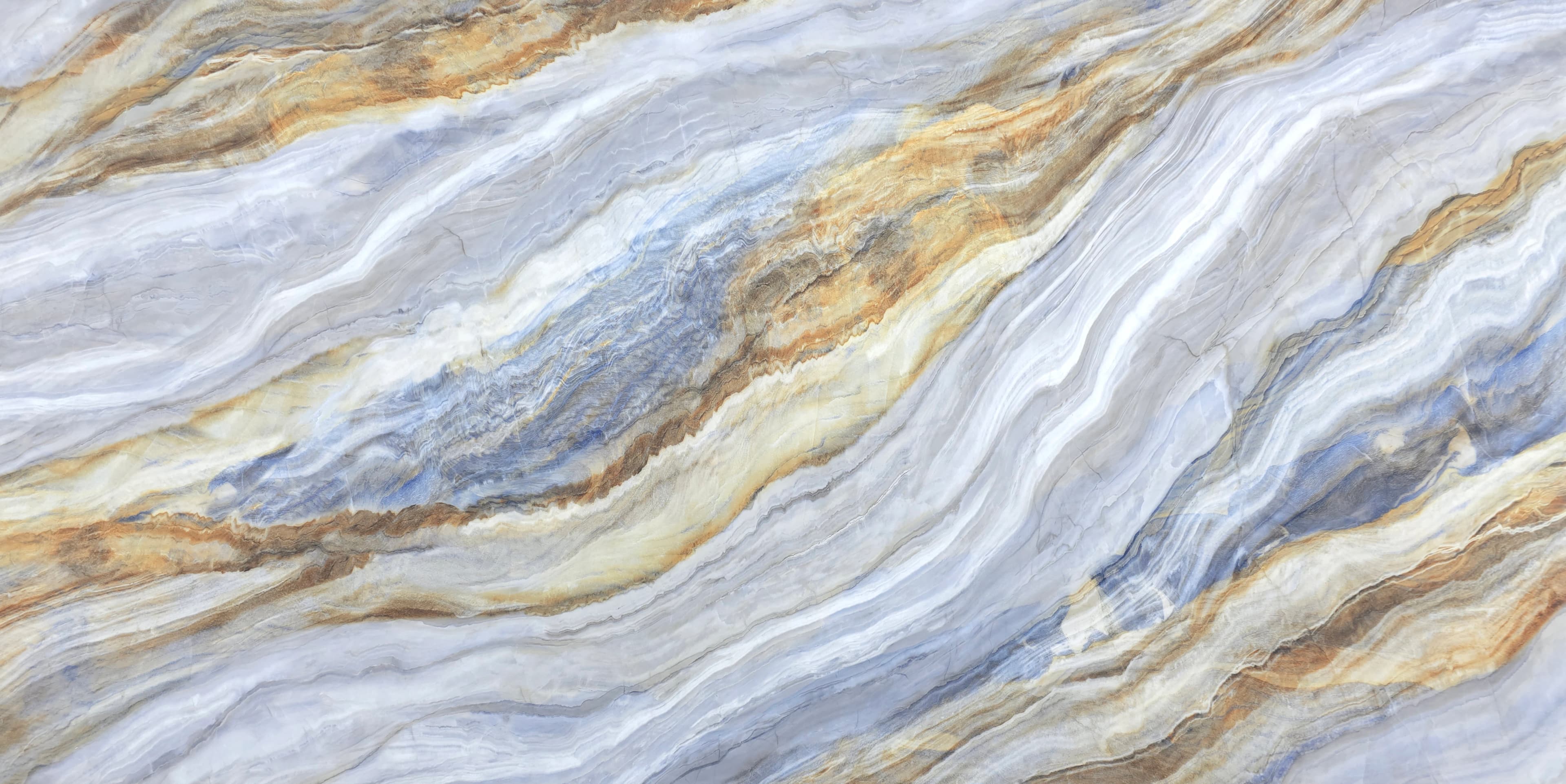 Monet River slab by Lucent Quartz