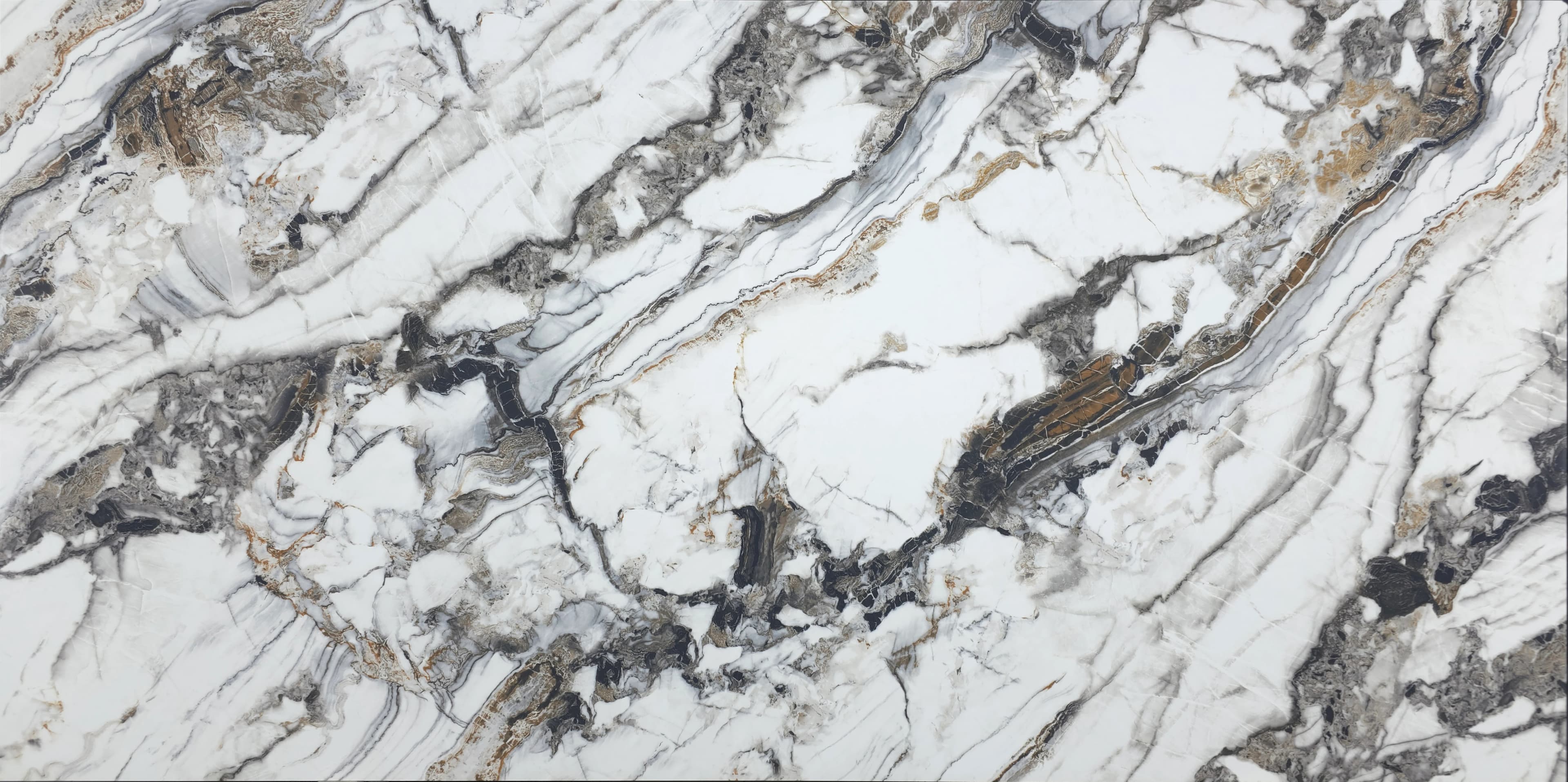 Oyster White slab by Lucent Quartz