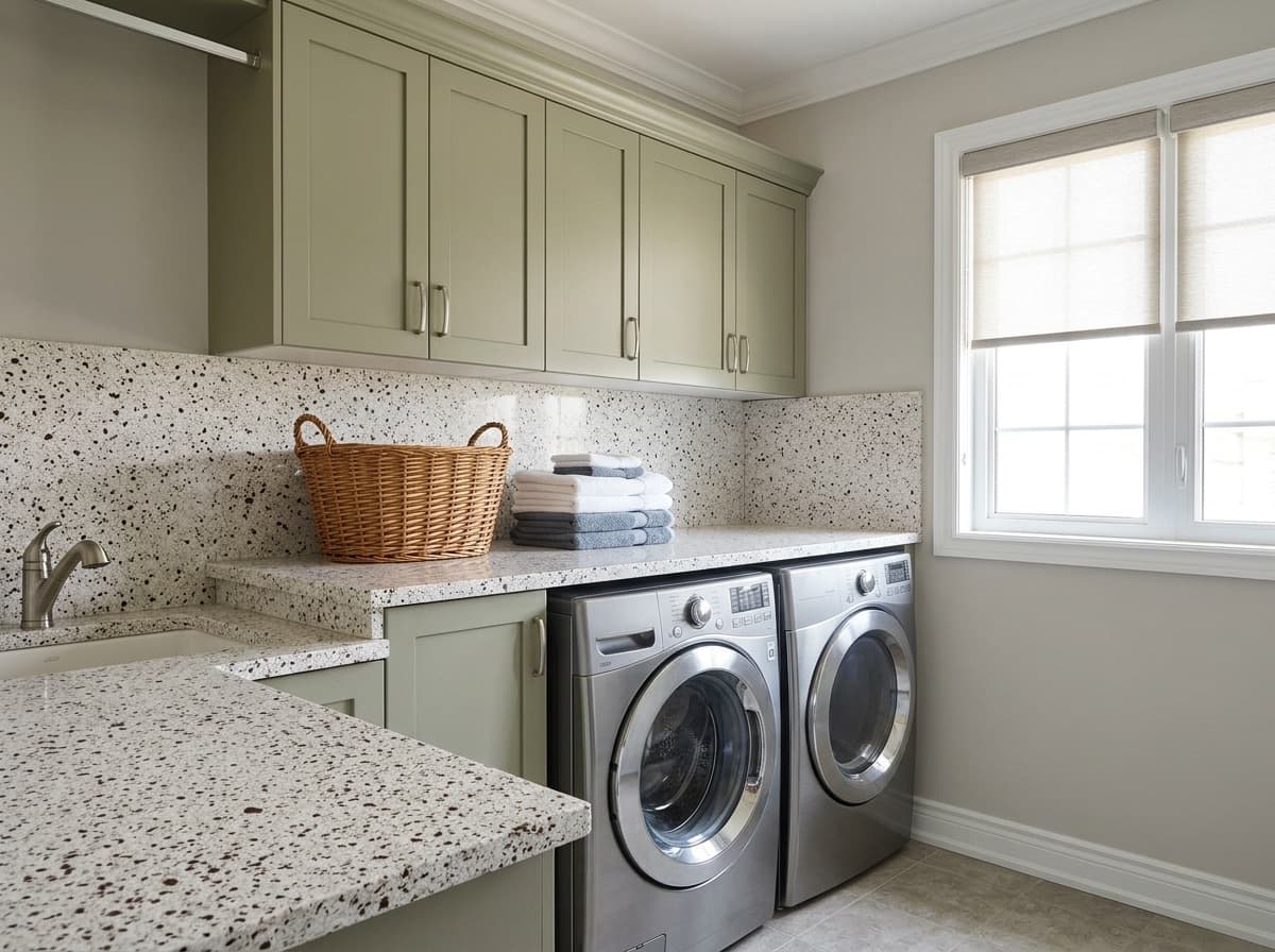 Droplets by Lucent Quartz — laundry room