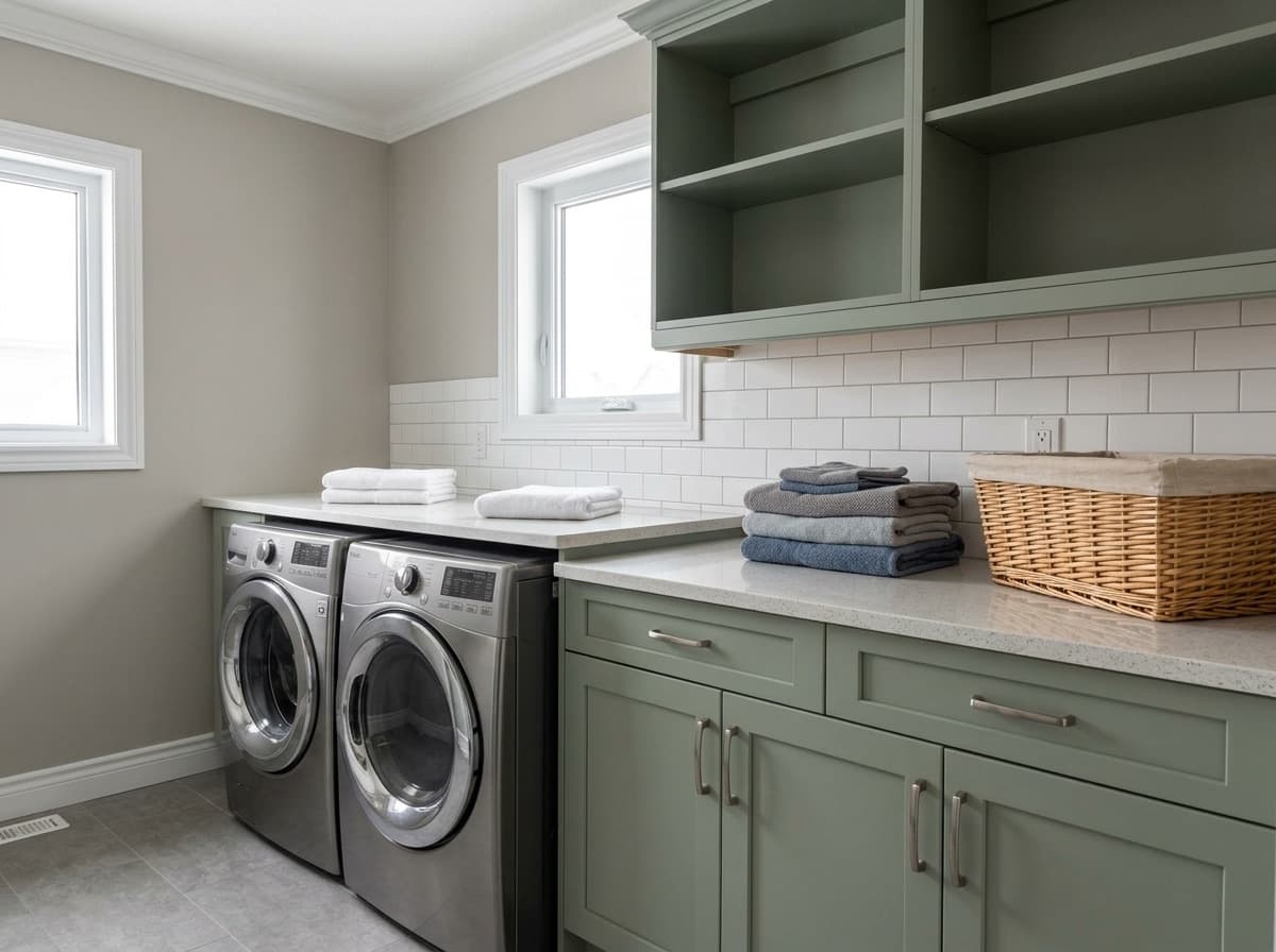 Ocean Foam by Lucent Quartz — laundry room
