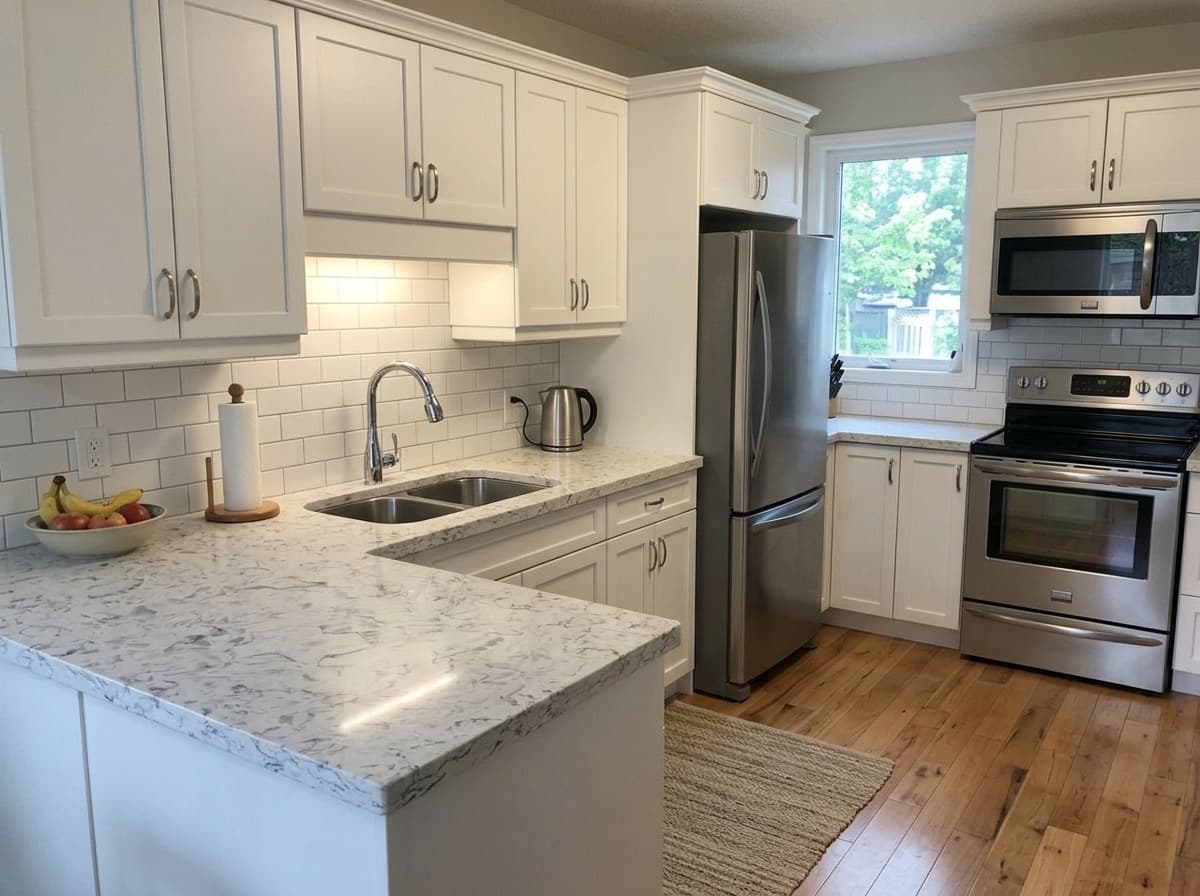 Perfect Storm by Lucent Quartz — everyday kitchen