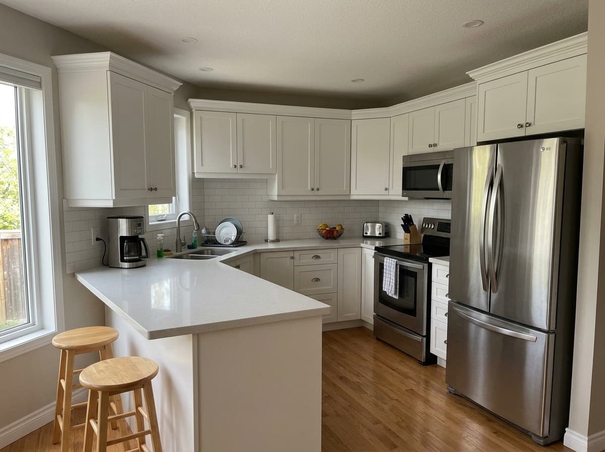 Snow White by Lucent Quartz — everyday kitchen