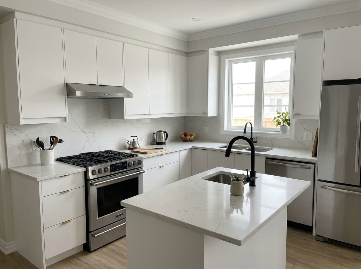 Venato by Lucent Quartz — modern kitchen
