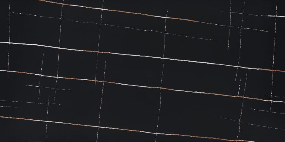 Nero Marquina Gold slab