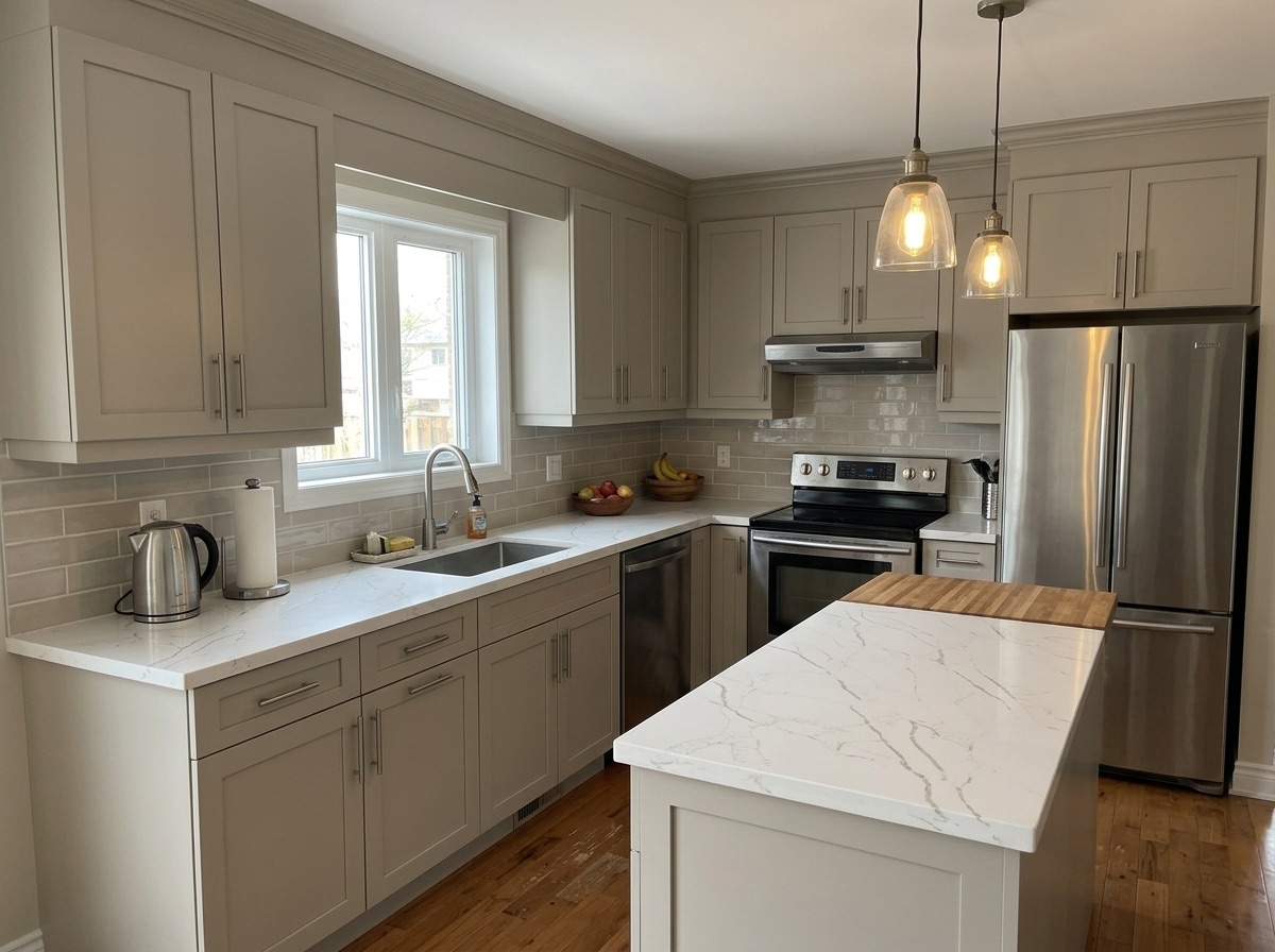 Calacatta Extra by HanStone — second kitchen