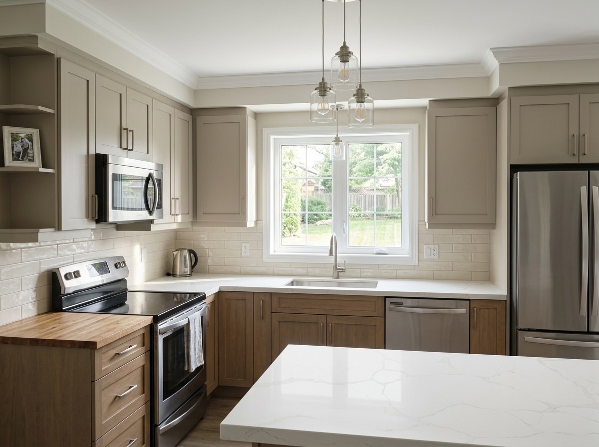 Calacatta Mont by HanStone — second kitchen