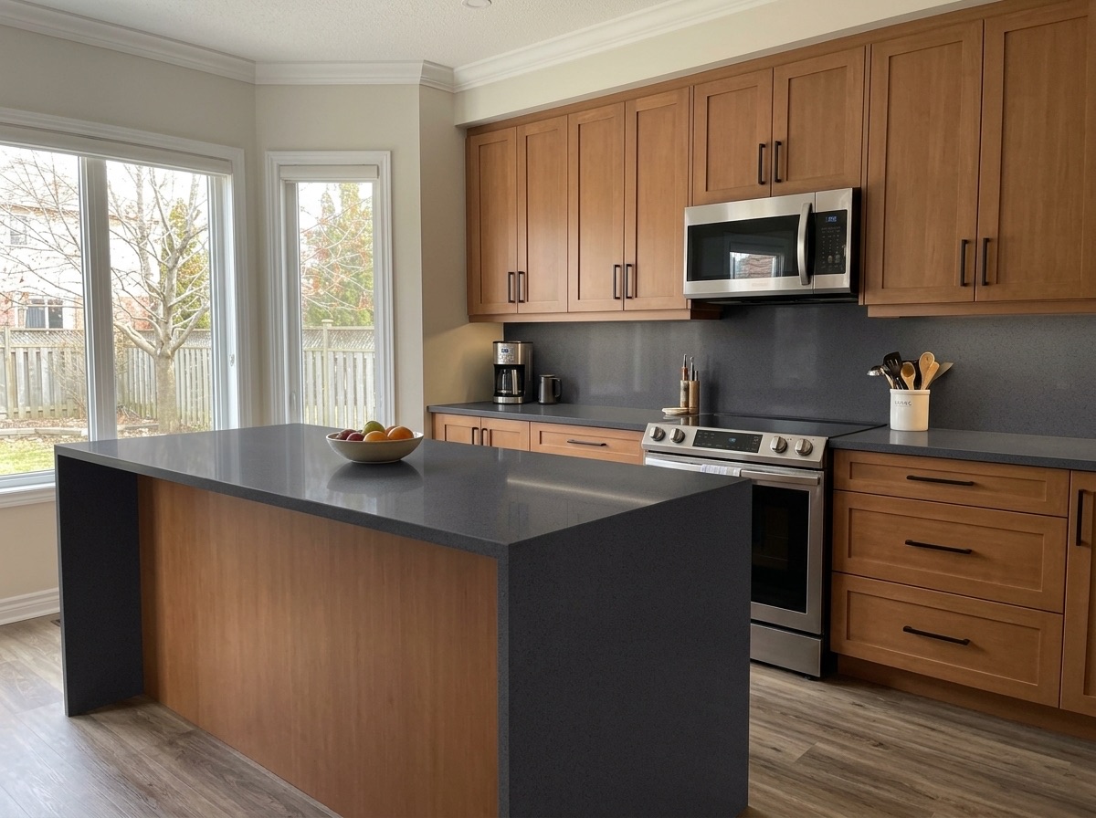 Concrete by Lucent Quartz — modern kitchen