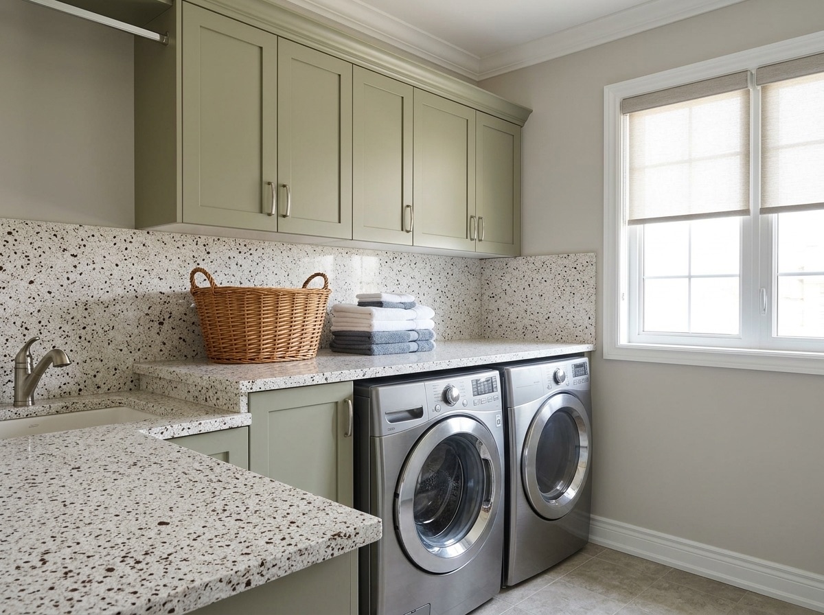 Droplets by Lucent Quartz — laundry room