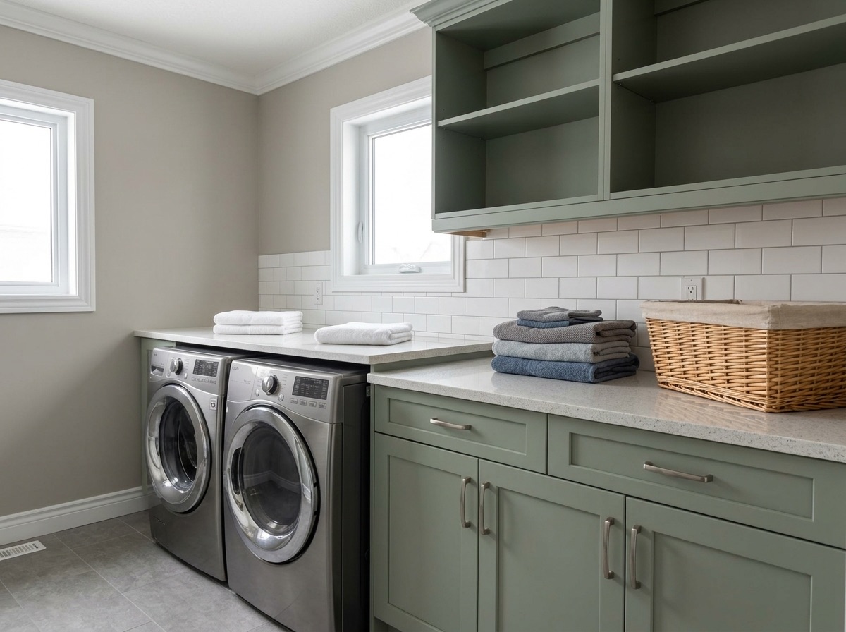 Ocean Foam by Lucent Quartz — laundry room