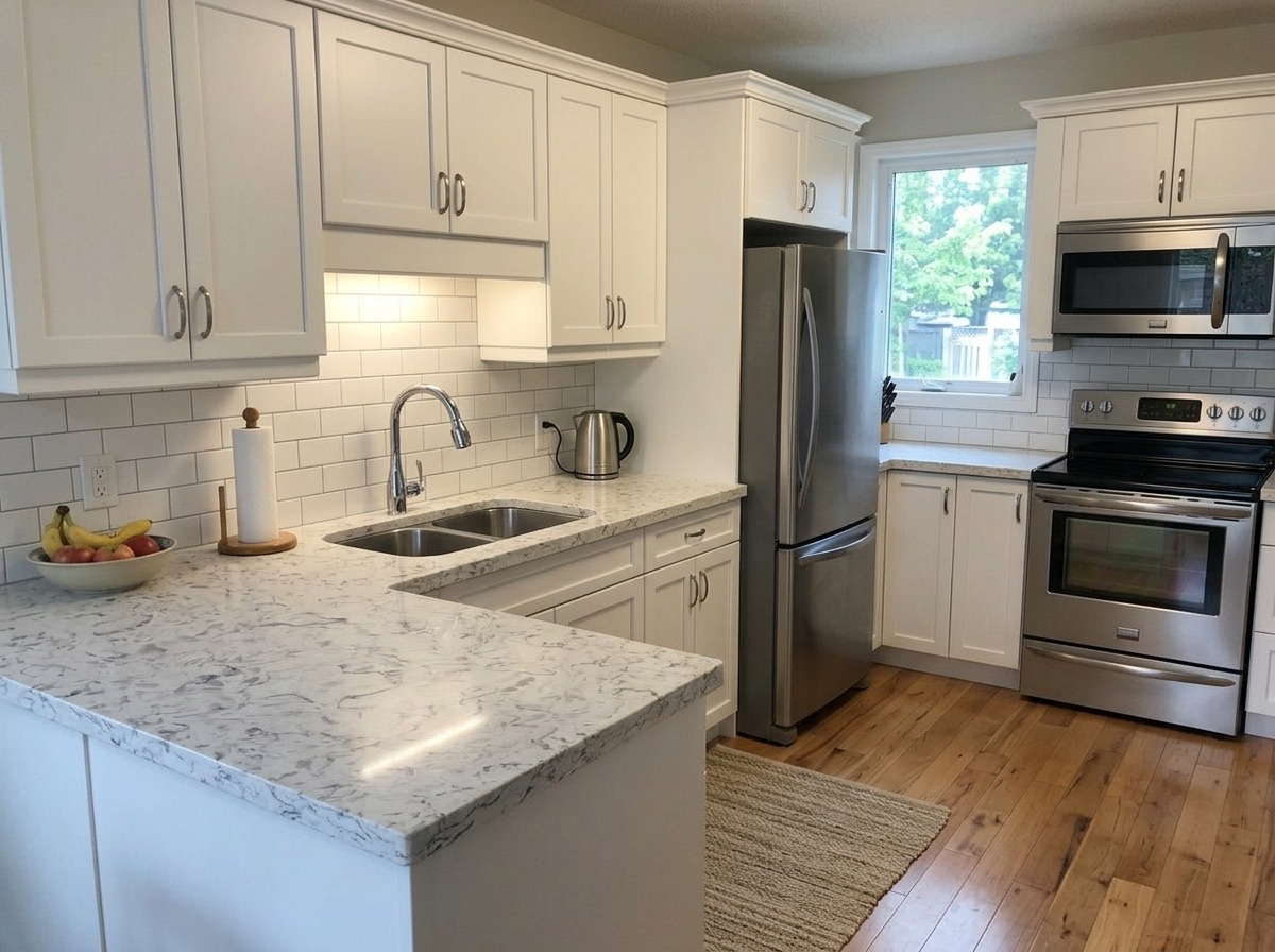Perfect Storm by Lucent Quartz — everyday kitchen