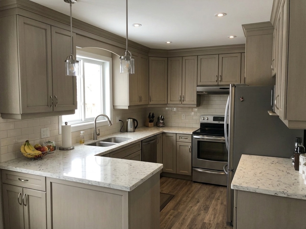 Perfect Storm by Lucent Quartz — second kitchen