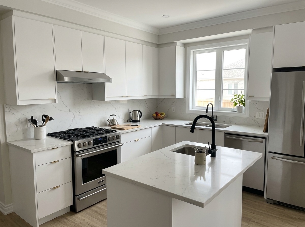Venato by Lucent Quartz — modern kitchen